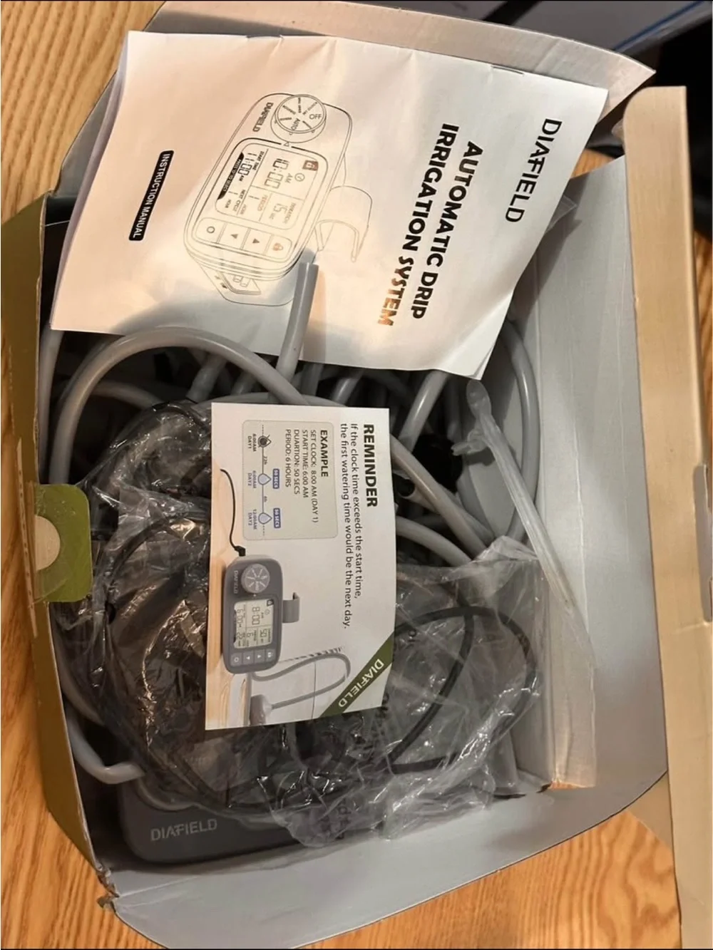 Automatic Drip Irrigation System - Gray
